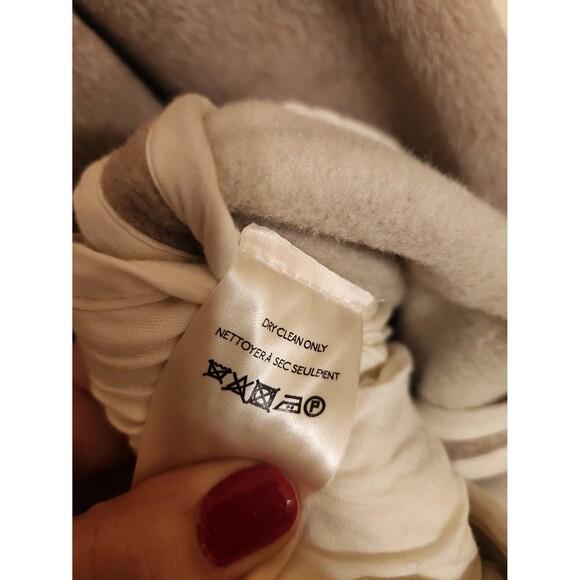 Free People "Mari" Double Breasted 2 Buttons Blazer Coat Taupe Color Size XL - Picture 5 of 9